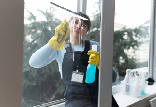 Nettoyage de vitres intérieures et extérieures à Clergoux